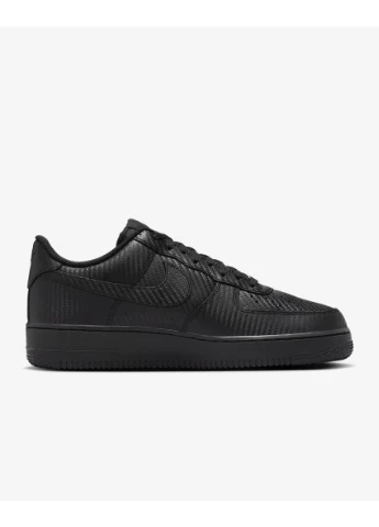 Чорні кросівки air force 1 07 демісезон Nike