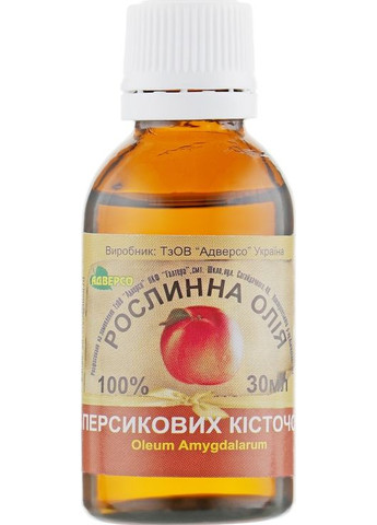 Натуральна олія "Персикових кісточок" 50ml (302051-31099841) Адверсо (368663010)