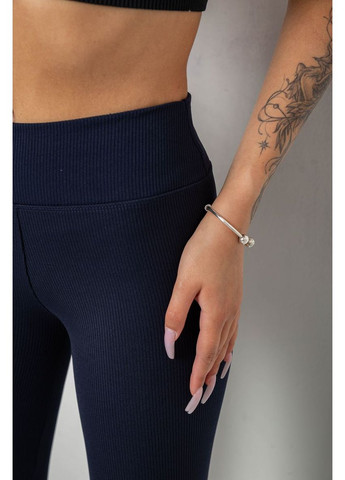 Лосины однотонные в рубчик утепленные на флисе Sport Line (356079274)