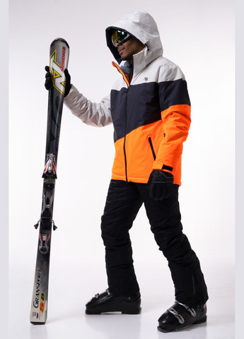 Гірськолижна куртка чоловіча AF 21721 помаранчева Freever (278634189)
