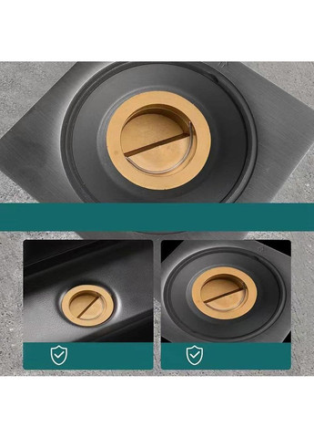 Сухой затвор для душа 42 мм Золотой (0083/gold) No Brand (352720215)