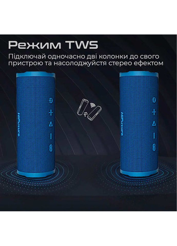 Портативная акустика Ripple 30W Blue (ripple.blue.) HiFuture (323095782)