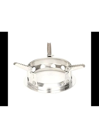 Твердопаливна турбо піч для кемпінгу RIAS розбірна Silver (3_05994) No Brand (395875798)