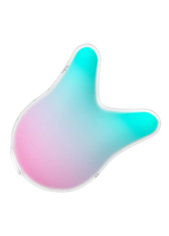 Вакуумний кліторальний стимулятор з вібрацією Mermaid Vibes Mint/Pink, 2 мотори Satisfyer (333332670)