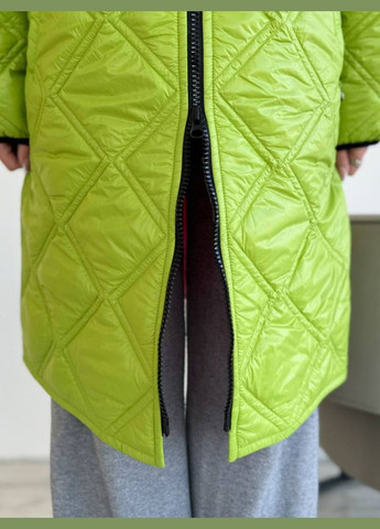 Салатовое демисезонное Пальто Тутти оверсайз Mirage