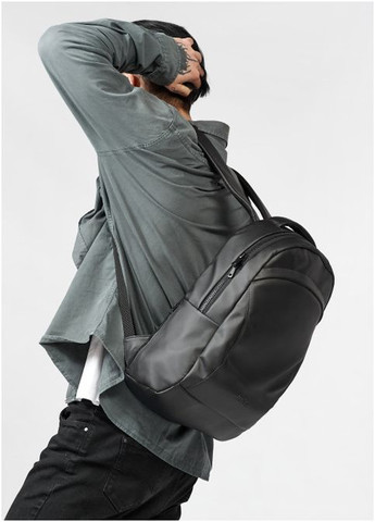 Чоловічий рюкзак з відділенням під ноутбук Чорний (3840271343) Sambag (361244592)