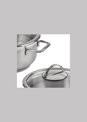 Каструля Blasta нержавіюча сталь 1.8 л 16 см (55878-16) Lessner (343051982)