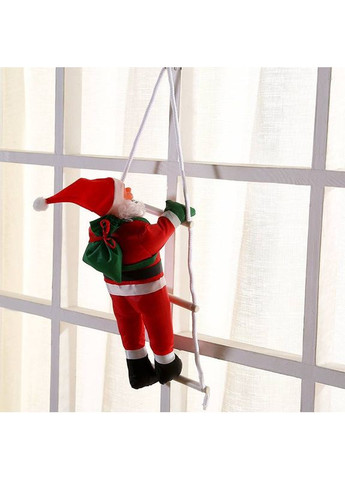 Фигура новогодняя подвесная большая Санта 14666 60х80 см No Brand (369345406)