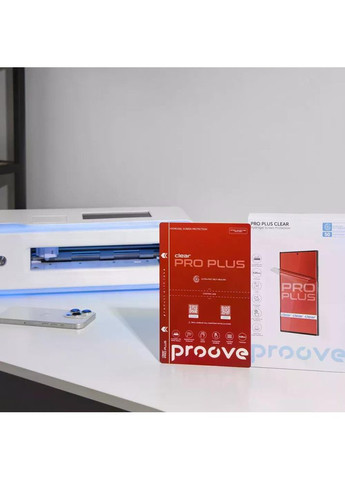 Ударостійка гідрогелева 3D-плівка PRO PLUS для екрана OnePlus 7 (6.41"), повний захист дисплея, глянцева Proove (337348052)