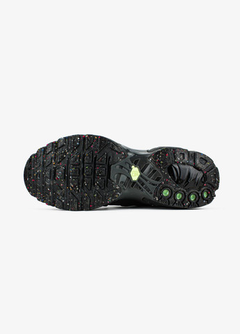 Чорні Осінні кросівки чоловічі nike air max tn terrascape plus black green | найк аір макс тн плюс чорні No Brand