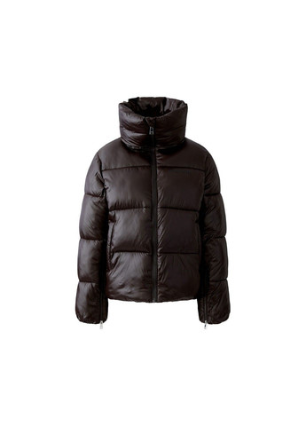 Коричневая демисезонная женская куртка коричневый Oui