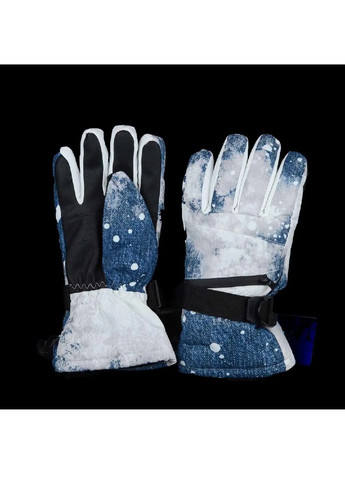 Перчатки ветрозащитные с сенсорным покрытием для лыжников сноубордистов повседневной носки (478242-Prob) Размер XL Unbranded (303320288)