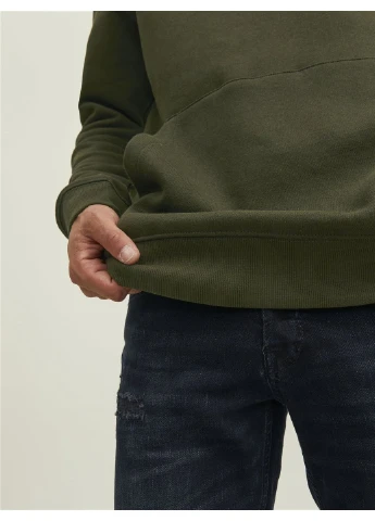 Худі фліс,болотний,JACK&JONES Jack & Jones (372126830)