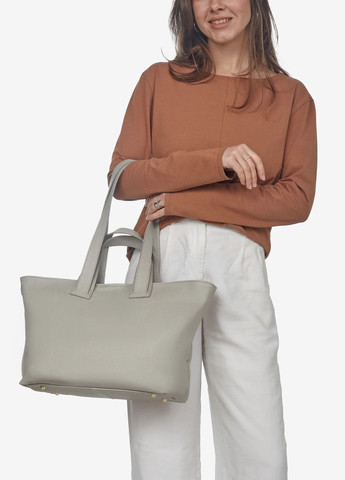 Сумка женская кожаная с двумя парами ручек шоппер большая Shopper Regina Notte (282820383)