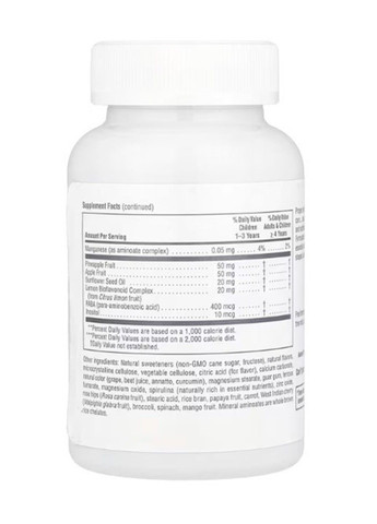 Source of Life, Animal Parade добавка с мультивитаминами и микроэлементами для детей 90 таблеток Natures Plus (347599895)