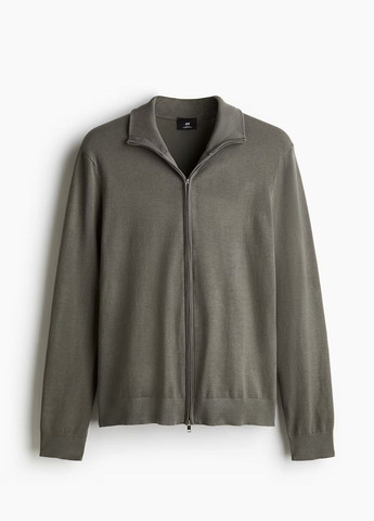 Темно-зеленый демисезонный кардиган H&M