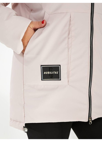 Молочная зимняя зимняя куртка з капюшоном Україна