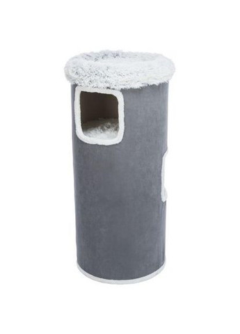 Царапка Harvey для кошек, сизаль/плюш/замша/флис, 50х118 см (серый) Trixie (324625206)