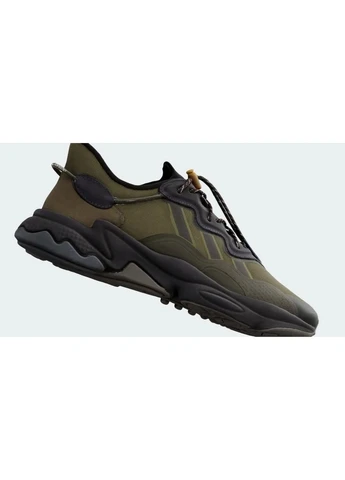 Зелені кросівки чоловічі ozweego green h03402 adidas