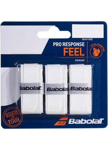 Обмотка для ракеток белая (3 штуки) 653048-101 Babolat PRO RESPONSE X3 (401822705)