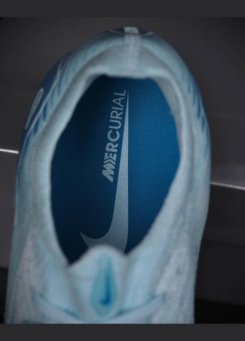 Голубые футбольные бутсы air zoom mercurial vapor 16 fg No Brand