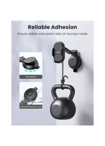 Універсальний автотримач LP405 Waterfall-Shaped Suction Cup Phone Mount (20473) Ugreen (386496560)