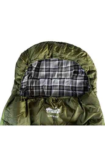 Спальний мішок Sherwood Long ковдра лівий dark-olive/grey 230/100 UTRS-054L, вага 2,4 кг, утеплювач ProLite Extrafil Q4 Tramp (392038816)