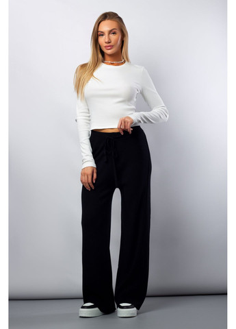 Штани палаццо жіночі 6103 чорні 346405 U:na (372370940)