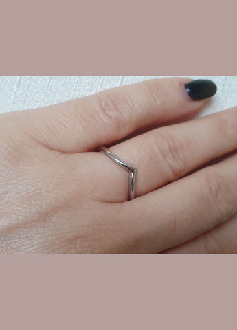 Срібне кільце. 901-00938 14 Qvaliz (311208211)