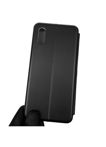 Чохол-книжка для Redmi 9A з підставкою на сяомі редмі 9а чорна gd1 Xiaomi (366023266)