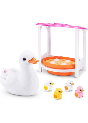 Интерактивный игровой набор-сюрприз Мама уточка с сюрпризом Pets & Robo Alive 9548 (331789687)