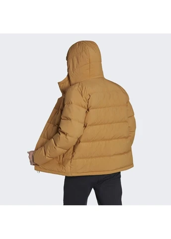 Коричневий зимній Пуховик adidas