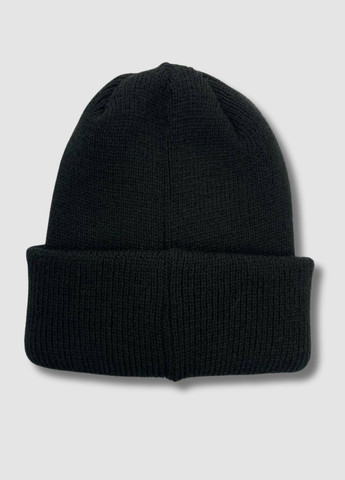 Двошарова в'язана шапка з нашивкою - Андер Армор / Under Armour No Brand Молодіжна шапка з нашивкою (364846001)