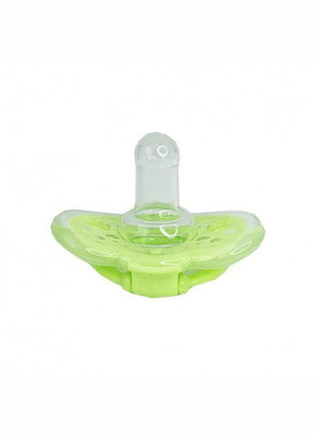 Дитяча силіконова пустушка "Салатове серце" MGZ-0517(Green) кругла Megazayka (304998958)