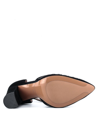 Черные босоножки (727л) Anemone