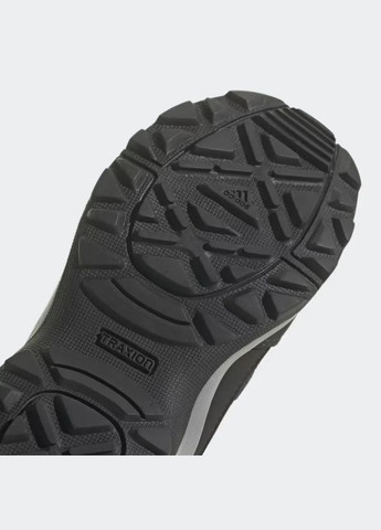 Черные повседневные осенние ботинки для мальчика terrex hyperhiker hiking boot core blackgrey threecore black adidas