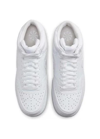 Білі кеди court vision mid nn білі dn3577-100 Nike