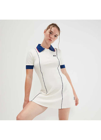 Белое женская платье glover dress белый Ellesse однотонное