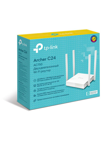 Маршрутизатор Archer C24 TP-Link (339083973)