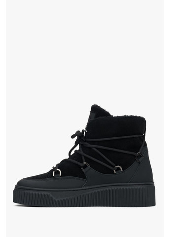 Черевики, колір чорний Estro (355384839)