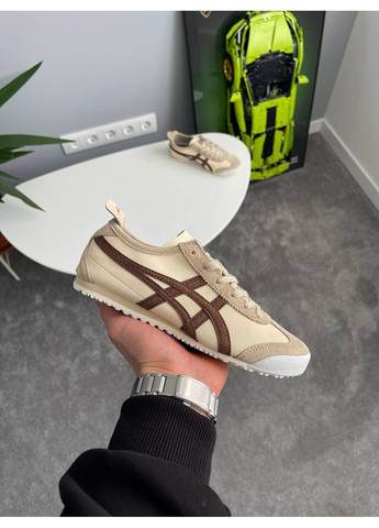 Кросівки жіночі Asics Onitsuka Tiger Mexico 66 'Beige Suede Brown' | Асікс Онітцука Тайгер бежеві No Brand бежеві демісезони (361081620)