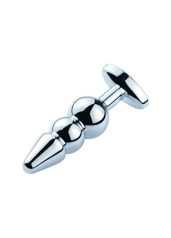 Анальная пробка матрешка металлическая с камнем Swarovski Crystal-EYE Plug медицинская сталь No Brand (303885080)