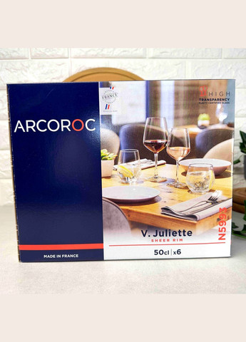 Набор винных бокалов 490 мл 6 шт V.Juliette Arcoroc (303138177)