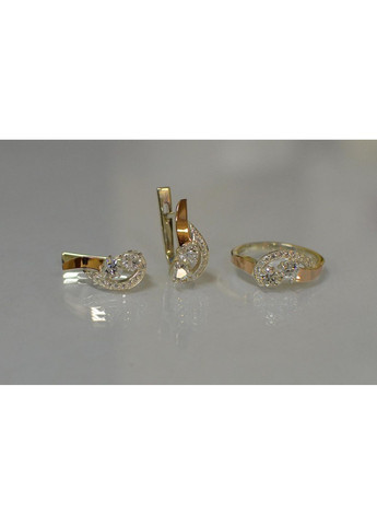 Набор украшений из серебра с золотом. Silver Style (367268306)