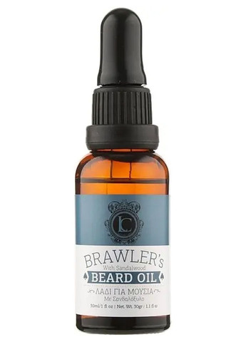 Масло для ухода за бородой Lavish Hair Care Brawler's Beard Oil With Sandalwood 30ml No Brand (349748059)