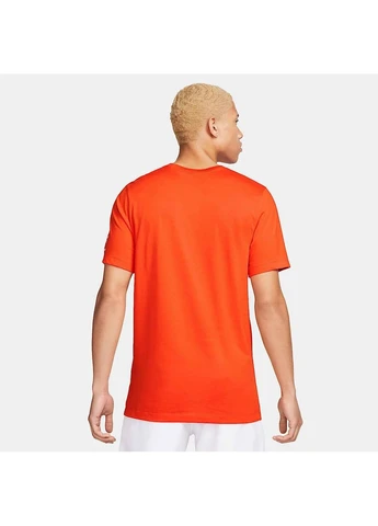 Помаранчева футболка чоловіча running orange Nike