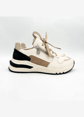 Кроссовки (р) Кожа 0-1-1-M-6615-62 Rieker бежевые (332980680)