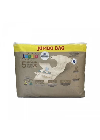 Підгузки Premium JUMBO BAG Junior 5 11-23 кг 78 шт (52471619) Lupilu (387577331)
