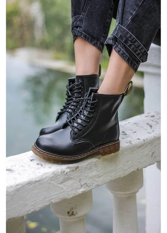 Черевики жіночі та чоловічі Dr. Martens 1460 Black 11822006 Доктор Мартинс No Brand (364860516)