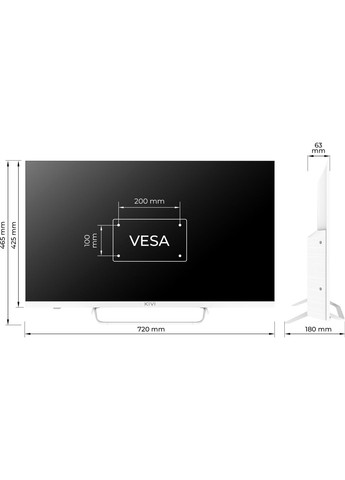 Телевизор 32F760QW KIVI (360425467)